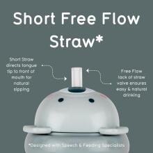 Tum Tum Baby Cup Art.287559 Grey Koala Baby sippy cup with straw for ages 6+ months, 200 ml