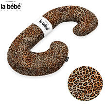 La Bebe™ Maternity Pillow Cotton Sì -Duo  Art. 5-170 Wild Life. Multifunctional maternity pillow with memory foam filling