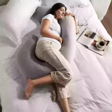 La Bebe™ Maternity Pillow Cotton Sì -Duo Art. 5-172 Wild Life. Multifunctional maternity pillow with memory foam filling