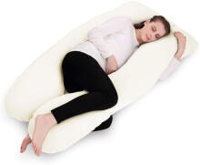 La Bebe™ Cushy Maternity Pillow Art. 5-171 Wild Life. Multifunctional Pregnancy Pillow (U-Shaped), Polyester Fiber Filling, 155×80 cm