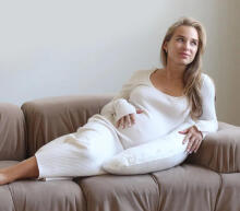 La Bebe™ Snug Maternity Pillow Art. 5-170 Wild Life. Pillow for Baby Sleep & Feeding, 20×70 cm