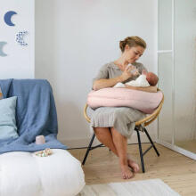 La Bebe™ Snug Maternity Pillow Art. 5-170 Wild Life. Pillow for Baby Sleep & Feeding, 20×70 cm