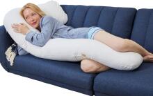 La Bebe™ Flopsy Pillow Art. 5-171 Wild Life. Cotton Nursing Maternity, 180 см