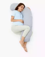La Bebe™ Flopsy Pillow Art. 5-172 Wild Life. Cotton Nursing Maternity, 180 см