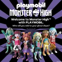 PLAYMOBIL Monster High – Clawdeen Wolf Figure Set for Spooky Stories & Halloween Fun