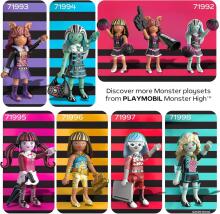 PLAYMOBIL Monster High – Clawdeen Wolf Figure Set for Spooky Stories & Halloween Fun