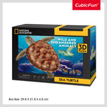 CUBICFUN NG 3D dėlionė „Jūrų vėžlys“