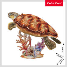 CUBICFUN NG 3D dėlionė „Jūrų vėžlys“