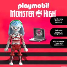 PLAYMOBIL Monster High – Ghoulia Yelps figūrėlė kūrybingiems ir šiurpiems nuotykiams