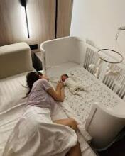 La Bebe™ Boho Bed Art.288281 Children's foam mattress 68x134x9cm (Compatible with Ingvart)