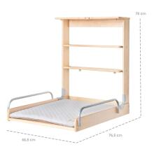 Roba Style Wall Changing Shelf  Art.288484 Taupe persirengimo stalas (montuojamas ant sienos)