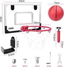 Bebe Basic Basketball Hoop Art.288490 krepšinio lankas su kamuoliu 13 cm