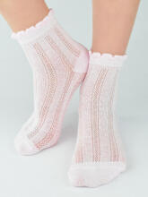 NOVITI SB116-G-01 Baby Jacquard Ankle Socks Mix 0-6m