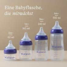 Lansinoh Baby Bottle with NaturalWave Teat XS Art.288855 Natural Wave buteliukas 60ml