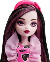 Monster High Drakulaura lėlė – lanksti mados lėlė su 11 sąnarių