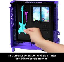 Monster High Drakulaura Fangtastic Food Truck – 2 viename scena ir virtuvė
