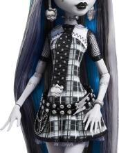 Monster High Reel Drama – Franki Stein nespalvota kolekcinė lėlė su plakatu