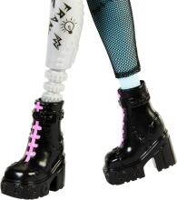Monster High Frankie Stein Doll – Denim Fashion Look with Watzie & Accessories