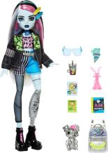 Monster High Frankie Stein Doll – Denim Fashion Look with Watzie & Accessories