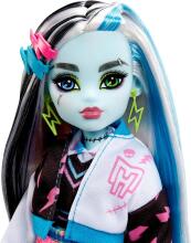 Monster High Frankie Stein Art.HXH73  lėlė – elektrinis mokyklos stilius su Watzie ir aksesuarais