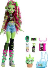 Monster High Venus McFlytrap lėlė – augalų stilius su Chewlian