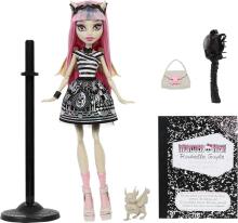Monster High Rochelle Goyle lėlė – su Roux ir aksesuarais