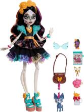 Monster High Skelita Calaveras lėlė – spalvingas papel picado stilius
