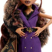 Monster High Clawdeen Wolf “House of Wolf” lėlė – aukštosios mados kolekcinė figūra