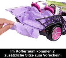 Monster High Ghoul Mobile – violetinis kabrioletas