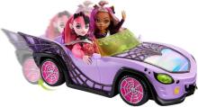 Monster High Ghoul Mobile – violetinis kabrioletas