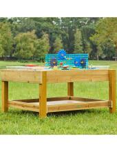 MASTERKIDZ Medinis edukacinis stalas 1200L STEM lauko + priedai