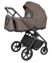 Vaikiškas vežimėlis 2w1 CARRELLO Ultra F CRL-6556 Sugar Brown