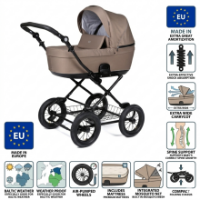 Norbaby Classic stroller set in Praline Art. 298920-298907