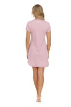 Doctornap  Cotton Night Dress Art.TM.4542.PAPAYA.S.01   Хлопковая ночная рубашка для беременных/кормления