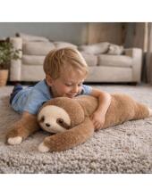 WOOPIE Svorinis Pliušinis Lėtasis Stresas Malšinantis Jutiminis Sunkus Meškiukas Apkabinimo Žaislas 65cm 1500g