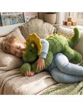 WOOPIE Svorinis Pliušinis Dinosaurus Streso Malšinimo Jutiklinis Sunkus Žaislas 65cm 1500g
