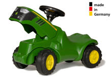 RollyMinitrac John Deere 6150R su atidaromu gaubtu