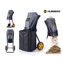 Elektrinis šakų smulkintuvas 2500 W + 2x 45l maišai Humberg HM-650