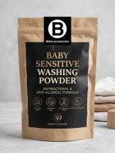 Bebe Basic Baby Sensitive Washing Powder Art.292438  Skalbimo milteliai kūdikiams nuo pirmųjų gyvenimo dienų, 400 g