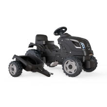 Smoby Farmer XL Juodas Traktorius + Priekaba