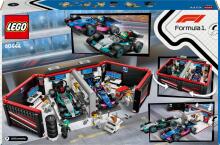 LEGO City F1 Garažas & Mercedes-AMG & Alpine Automobiliai
