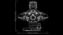 LEGO Marvel Iron Man MK4 Biustas