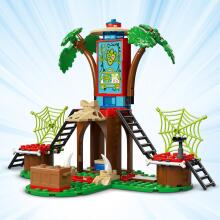 LEGO Spidey ir Gobby Raptor mūšis medžių namelyje
