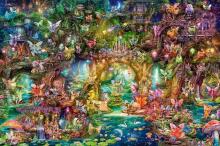 Ravensburger dėlionė 4000 vnt. Paslaptingas fėjų gyvenimas