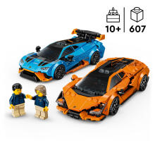 LEGO Speed Champions Lamborghini Revuelto ir Huracán STO