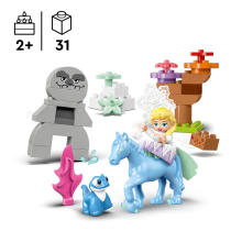 LEGO DUPLO Elsa ir Bruni užburtame miške