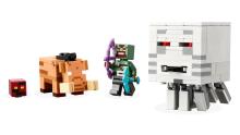 LEGO Minecraft Nether portal ambush