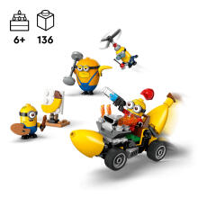 LEGO Миньоны Миньоны и Банановая Машина