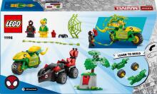 LEGO Spidey sukimo ir Elektro dinozaurų transporto priemonių gaudynės