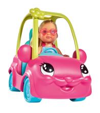 Simba Doll Evi With A Cute Car 